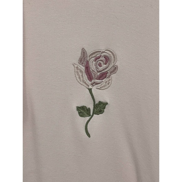 Splendid Gathered Back Hoodie Pajama Top In Ballerina Pink Size M - Picture 4 of 11